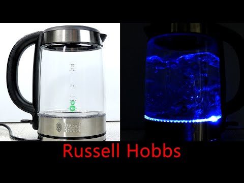 3000 W 1.7 l Russell Hobbs 21600-10 Glass Kettle Bleu Illumination ** Nouveau ** 3000 W 1.7 l Russell Hobbs 21600-10 Glass Kettle Bleu Illumination ** Nouveau **